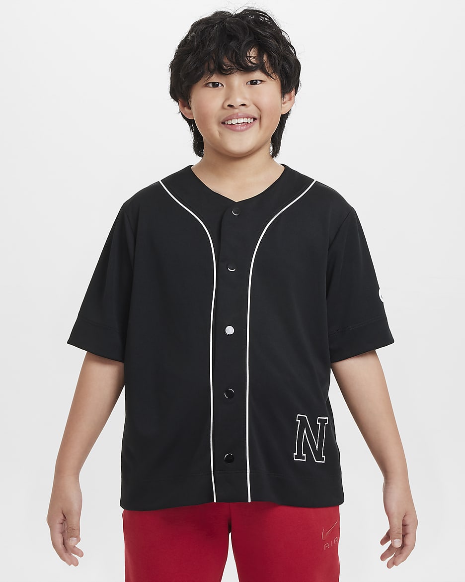 Nike dri fit baseball jersey on sale